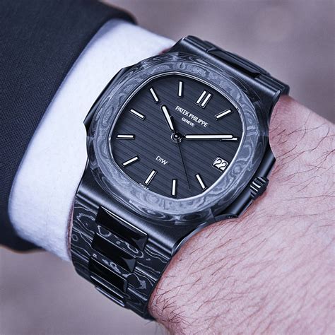 Patek Philippe DiW Custom 5711 Nautilus BLACK GRAIL 